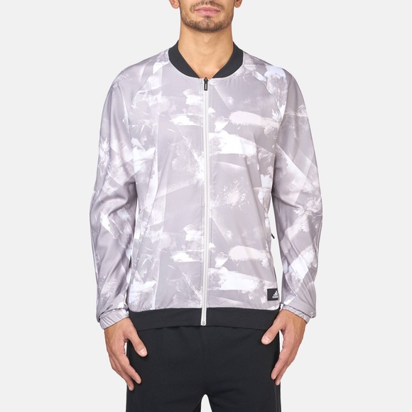 NWT Adidas Lightweight Windbreaker Track Jacket - Picture 1 of 6